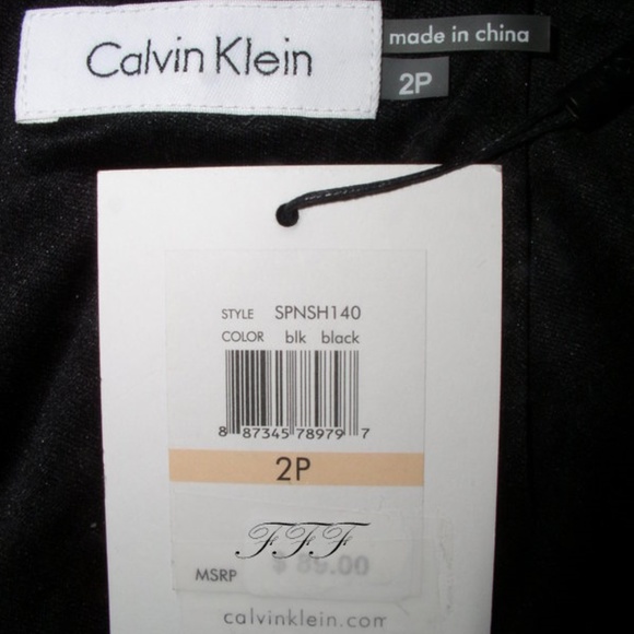 Calvin Klein NWT Sequined Mini Skirt #5066 - Picture 5 of 5